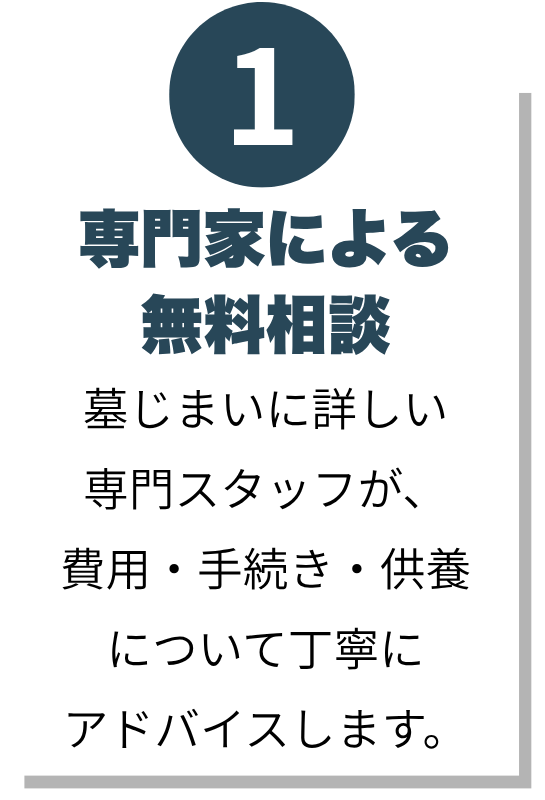 墓じまいのメリット1